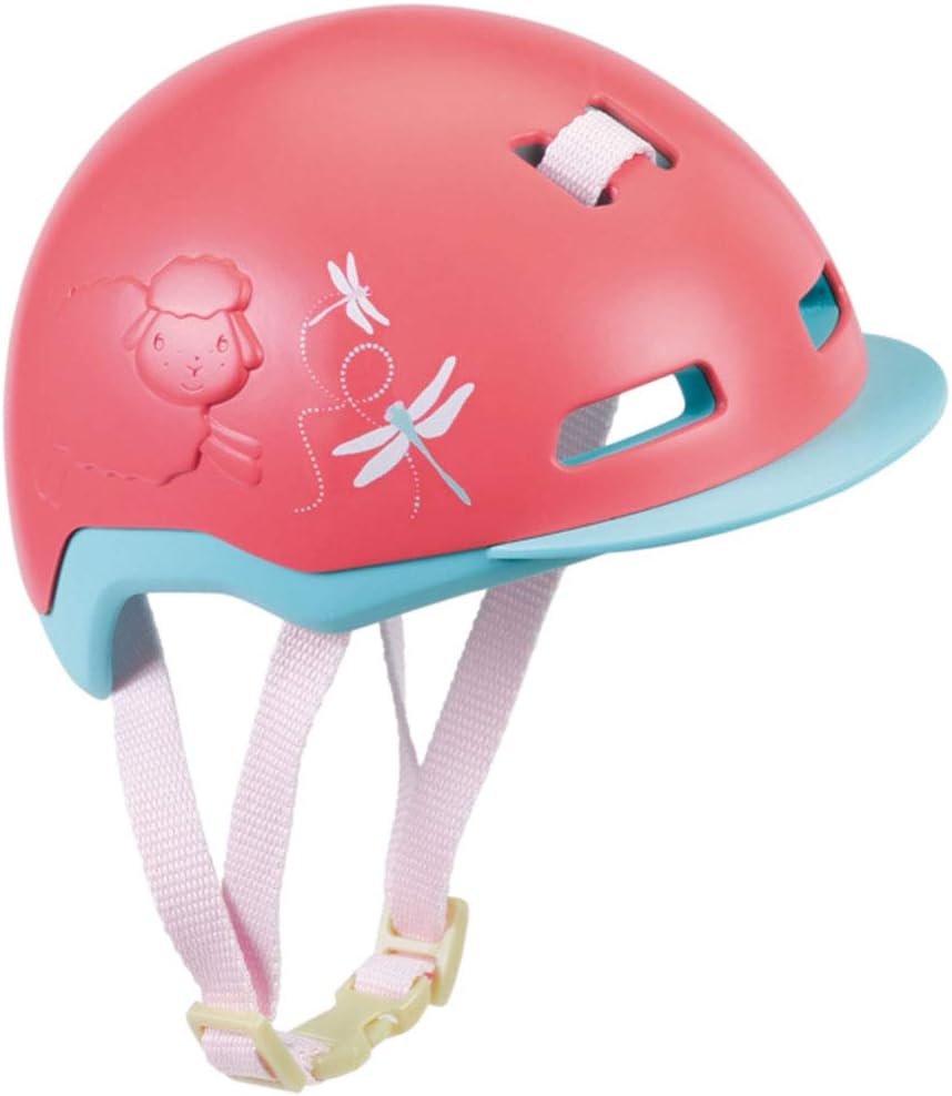 Baby Annabell Zapf Creation Active Bicycle Helmet for 43 cm Doll, Keeps Doll Safe