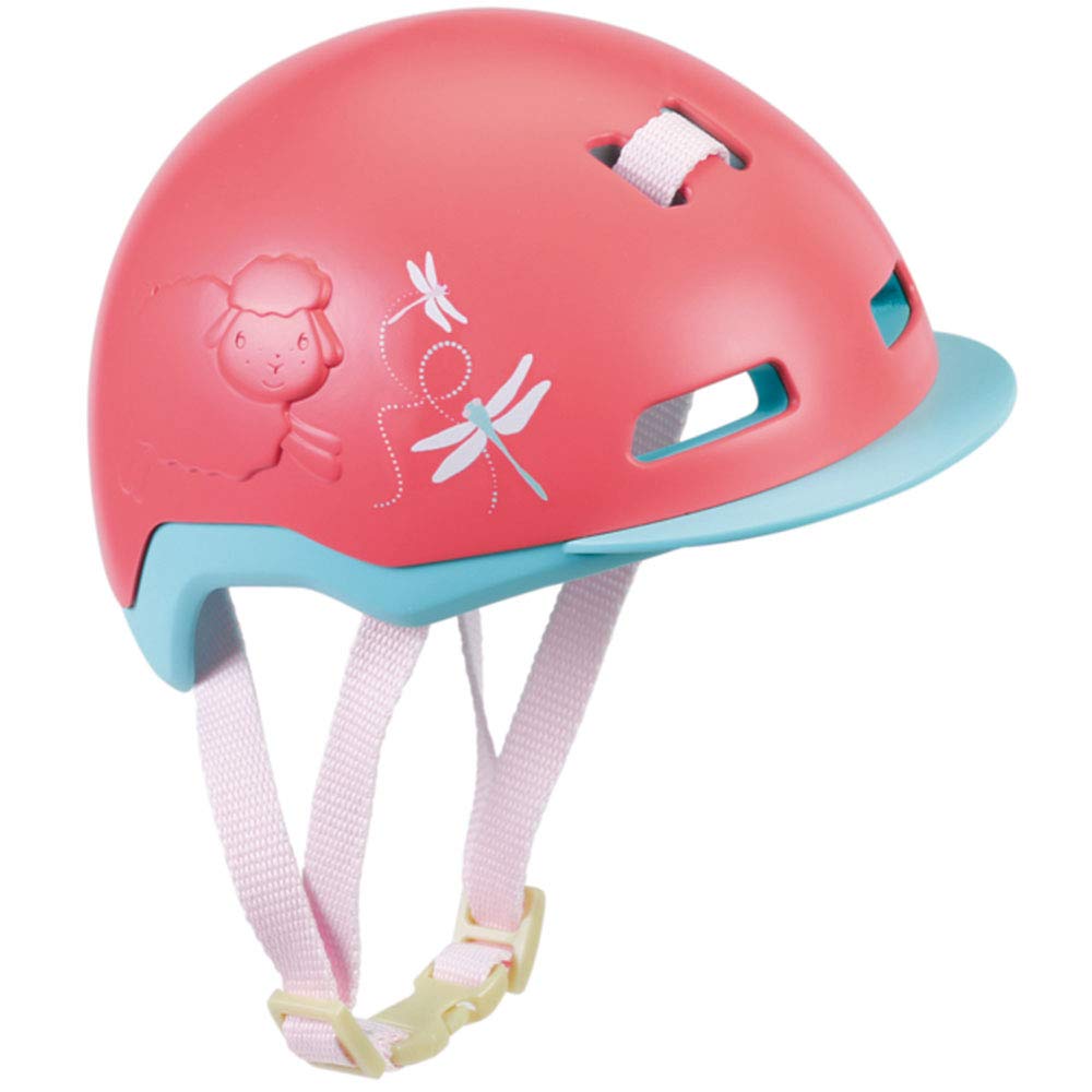Baby Annabell Zapf Creation Active Bicycle Helmet for 43 cm Doll - Keeps Doll Safe - Easy for Small Hands, Creative Play Promotes Empathy and Social Skills, For Toddlers 3 Years and Up