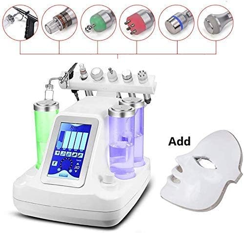 CHJJK 7 in 1 Vacuum Face Cleaning Hydro Water Oxygen Jet Peel Machine Pore Cleaner Facial Massage Small Bubble Beauty Machine