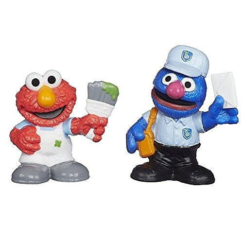 sesame street figures 2 pack