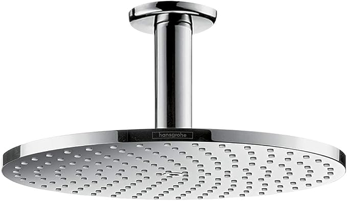 Hansgrohe Raindance E Regendusche 400x400 – Wassersparend Mit EcoSmart, Chrom, Für Deckenmontage