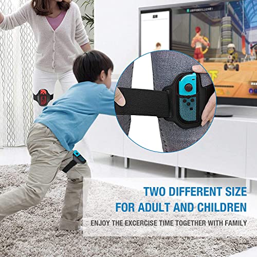 [4 PACK] Leg Straps and RingCon Grips for Switch Ring Fit Adventure