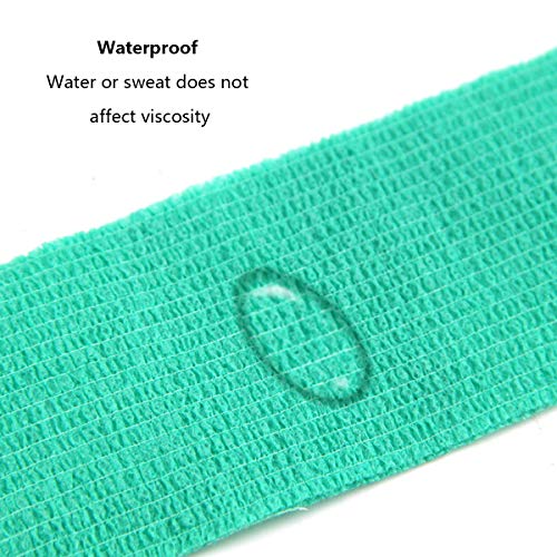 AUPCON Self Adhesive Bandage Vet Tape Cohesive Bandages Bulk Self Adherent Wrap Non-Woven for Pets Animals & Ankle Sprains & Swelling Supply, FDA Approved