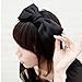 HuaYang|Sweet Korean Style Big Bowknot Hair Band Bow Headband(Black)