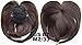Beauty Wig World Synthetic Clip-in Hair Bang Full Fringe Short Straight Hair Extension #M2/33 Darkest Brown/Dark Auburn