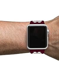 Mississippi State Bulldogs   Correa de silicona para Apple Watch   solo correa, 38 mm