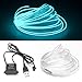 EL Wire for Automotive, 9ft EL Neon Wire Ice Blue DC 5V Neon Lights USB Sewable Electroluminescent Wire/El Wire for Car Interior Automotive Décor with 6mm Sewing Edge