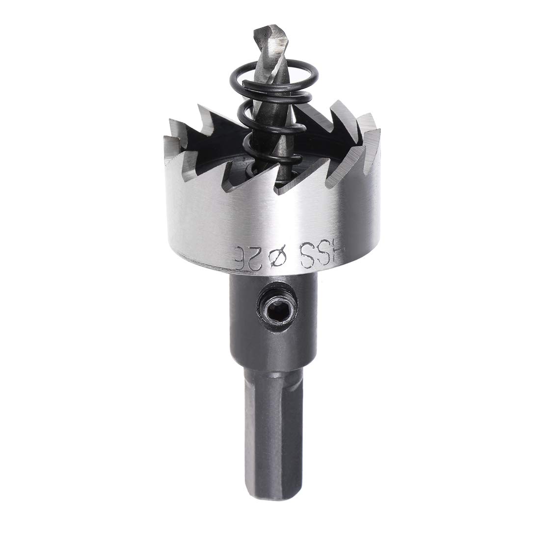 sourcingmap 25.5mm HSS Drill Bit Hole Saw for Stainless Steel Metal Alloy Wood