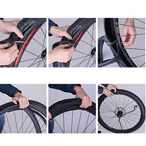 YunSCM 2x 700C Fahrradschlauch – Für 700x18C Bis 25C, Presta-Ventil FV60mm, Kompatibel Mit Rennrad & E-Bike