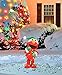 ProductWorks 24-Inch Pre-Lit 3D Sesame Street Elmo with String of Lights Christmas Yard Decoration, 35 Lights