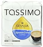 Gevalia Signature Crema, 16-Count T-Discs for Tassimo Brewers (Pack of 3)