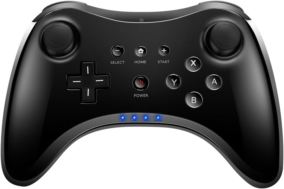 Cosaux FM05 Wii U Pro Controller, Nintendo Wii Classic Controller Wireless Wii U Gamepad with