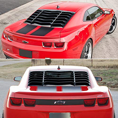 Ecowlboy Rear Window Louver For Chevrolet Chevy Camaro 2010 2011 2012