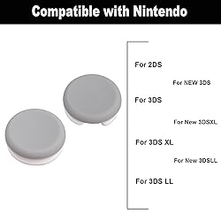 IKPEK 2Pcs Analog Stick Cap Replacement 3D Joystick