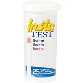 Lamotte Insta-Test Borate Test Strips, 0 to 80 ppm, Pack of 25, 3017-G