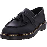 Dr. Martens Unisex-Adult Adrian Yellow Stitch Leather Loafers