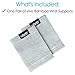 VIVE Wristbands (Pair) - Bamboo Charcoal Compression Wrist Band - Sweatband Support for Carpal Tunnel Pain Relief - Arthritis, Tendonitis - Men, Women - Tennis, Gymnastic, Yoga Sweat Sleeve (Gray)