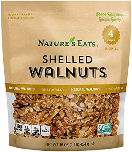 Nature's Eats Walnuts, 16 Ounce