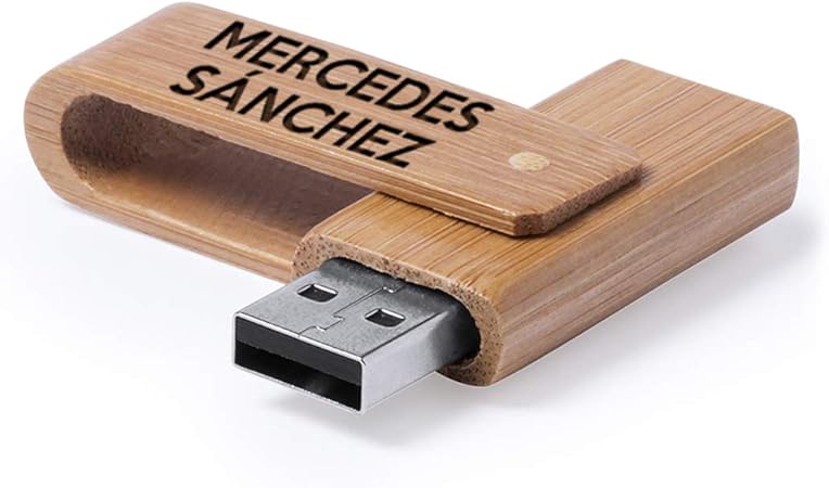 Memoria USB Personalizada de Madera 16 GB: Amazon.es: Electrónica