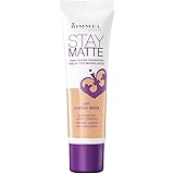 Rimmel Stay Matte Foundation Classic Beige 1 Fluid Ounce Bottle Soft Matte Powder Finish Foundation for a Naturally Flawless Look