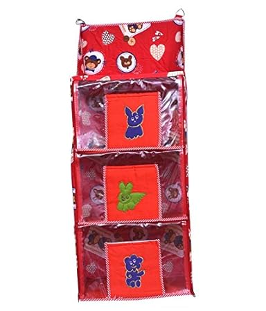 Gilli Shopee New Born Baby Kids Almirah Hanging 3 Cabinet For