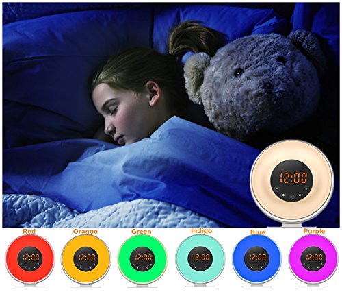 Sunlight-Alarm-ClockBest-Sunrise-Wake-Up-Light-with-6-Nature-Sounds-For-Heavy-SleepersFM-Radio-Touch-Control-With-USB-Charger-Sunset-Simulator-Alarm-Clock