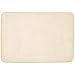 Amazon Basics Textured Memory Foam Bath Mat - Pack of 2, Small, Beige