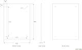 W Waterstone Mirrors & Frames 60x45cm Frameless Bathroom Rectangle Mirror view 5