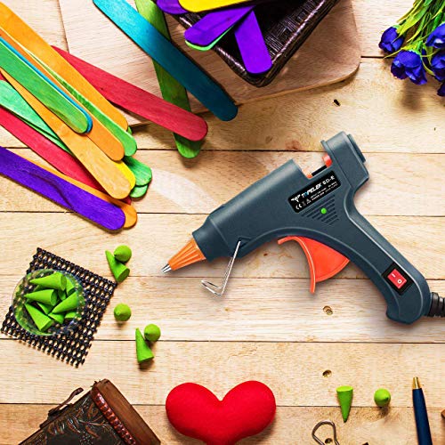 Hot Glue Gun, TopElek Mini Glue Gun Kit with 50pcs Glue Sticks, High