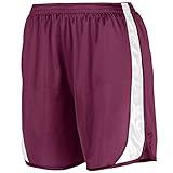 Augusta Sportswear MEN'S WICKING TRACK SHORT WITH SIDE INSERT