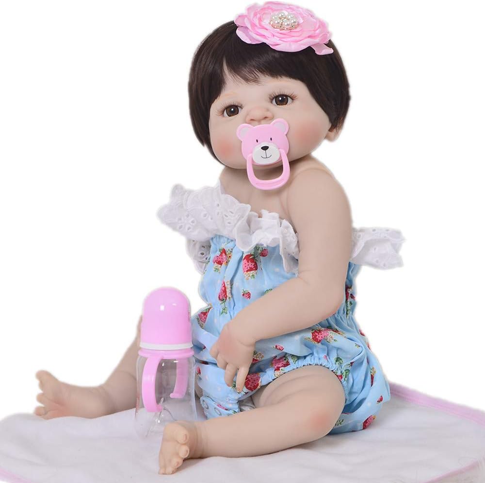 Prezzo WYCD Bambola Rinata Reborn Bambole Bambina Realistica Ragazza Gentle Touch Vinile 22 Pollici 57 Centimetri Offerte