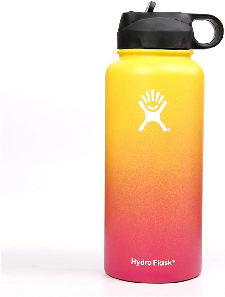 FMM Stainless Steel Thermos Outdoor Kettle Car Portable Vacuum Portable Sports Bottle Travel Large Capacity Fitness School Camping Hiking 32oz/40oz