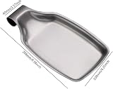 Zaguvox Stainless Steel Large Spoon Rest for Kitchen Utensils & Cookware view 2