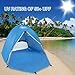 ropoda Beach Tent, Portable Pop up Sun Shelter-Automatic Instant Family UV 2-3 Person Canopy Tent for Camping,Fishing,Hiking,Picnicing-Outdoor Ultralight Canopy Cabana Tents with Carry Bag