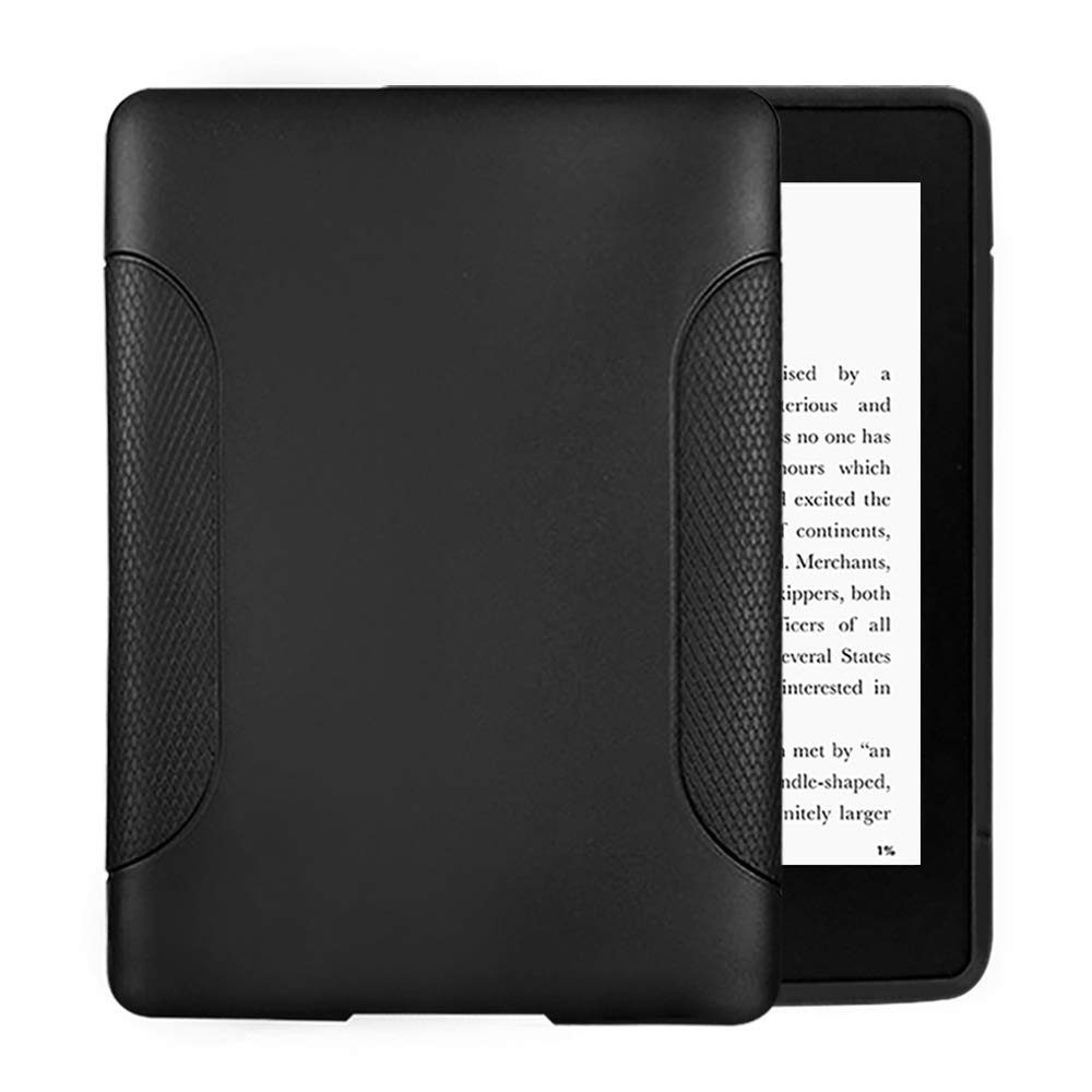 Youngme Case for All-New Kindle (11th Generation, 2022 Release) - Slim Fit TPU Gel Protective Cover Case for All-New Kindle E-Reader 6" (Black)