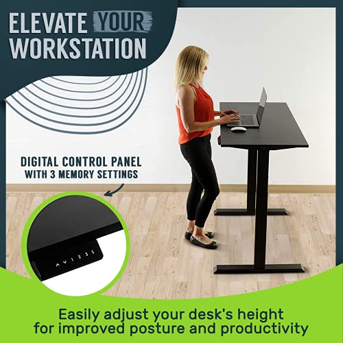 TechOrbits Electric Standing Desk Tabletop 47 Inch Motorized