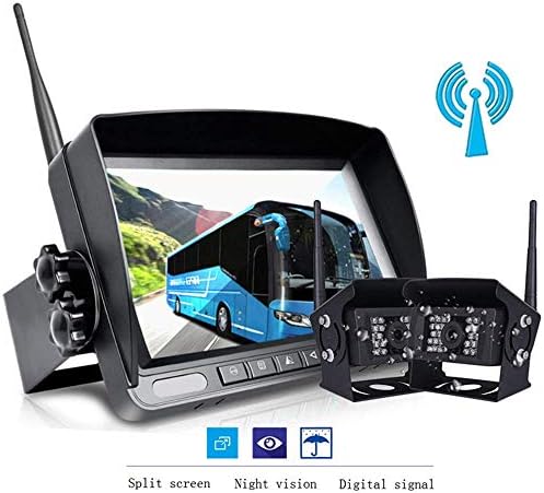 Digital Wireless Reversing Camera, 7-Inch Large Screen Display, Night Vision Rear View Camera, SUV, Crossover, RV, Mini Van, MPV, Truck