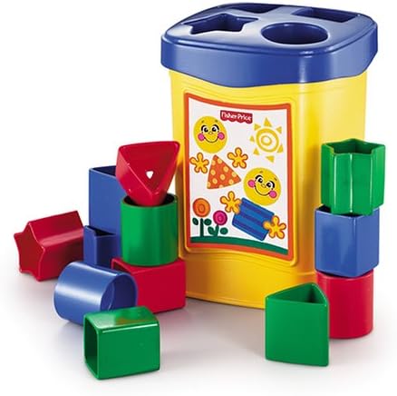 Amazon フィッシャープライス ブリリアントベーシック はじめてのブロック ブロック おもちゃ