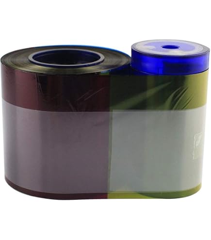 Amazon.com: PARTSHE 800033-801 Black Monochrome Ribbon, ZXP3
