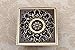 HARPOON Copper/Brass Bathroom Floor Drain Square Shower Sink Drain Strainer with Removable Cover, Carved, Antique