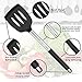 Hot Target 11 Silicone Kitchen Utensil Set - Heat-Resistant Stainless Steel Spatula Set - Cooking Utensils Set - Silicone Kitchen Utensils Sets - Quality Cookware Kitchen Tools - Cooking Set Supplies
