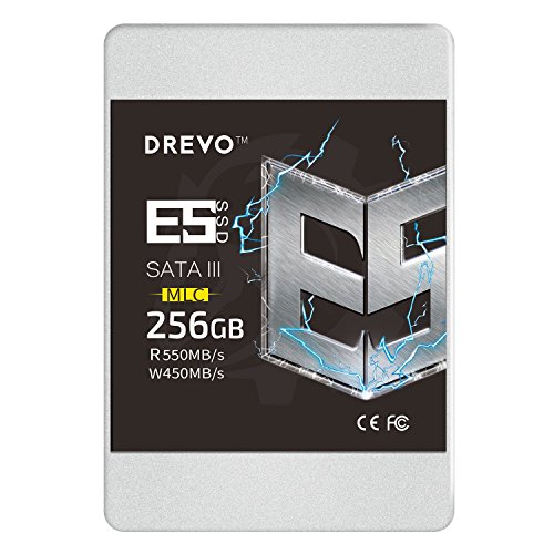 DREVO ES 256GB SSD Enterprise Solid State Drive MLC SATA III Read 550MB/S Write 450MB/S