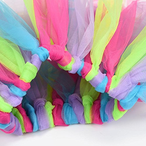 Rucan Girls Skirt, Little Girls Dance Fluffy Tutu Skirt Pettiskirt Ballet Fancy Costume (D)