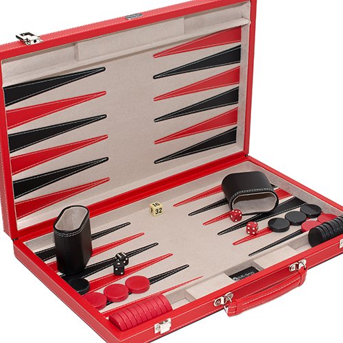 Broome Street Backgammon Set 18"