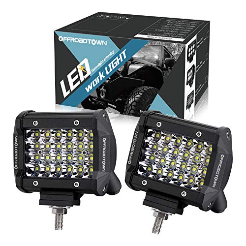 LED Pods, OFFROADTOWN 4inch 144W QUAD Row LED Light Dominican Republic |  Ubuy