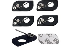 - QI HUO JU - 4Pcs Archery Recurve Bow Arrow Rest Adhesive Magnetic Arrow Rest Stick on Back Arrow Rest for Recurve Bow Hunting Shooting Targeting Right and Left Hand