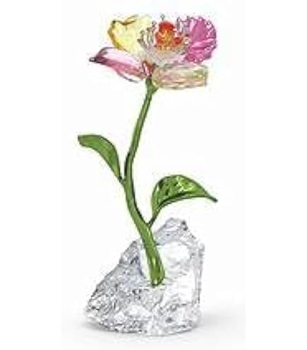 新品❣️希少品SWAROVSKI CRYSTAL FLOWER SWAROVSKI Crystal Authentic Crystal Flowers, Lotus