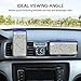 AUKEY Cell Phone Holder for Car Air Vent Phone Holder Car Mount Compatible with iPhone Xs/XS Max / 8/7 / 6, Google Pixel 3 XL, Samsung Galaxy S9+, and Other Phones, Black