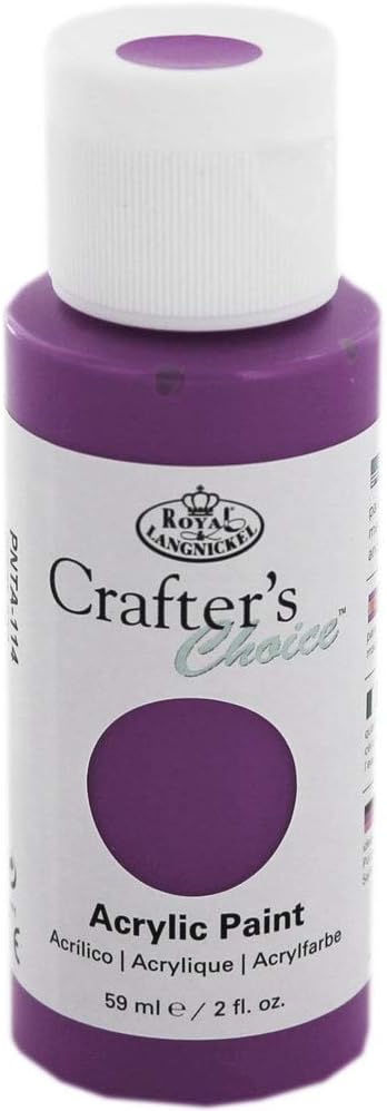 Royal & Langnickel Pale Mauve Acrylic Paint - 59ml, Pale Mallow, 59 ml (Pack of 1)