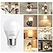 Ambimall A15 Bulb LED 60Watts Equivalent, G45 7Watt Appliance Light Bulb, Warm White 2700K 700 Lumens, LED Refrigerator Light Bulb with E26 Medium Base Non-Dimmable, Perfect for Ceiling Fan(6 Pack)